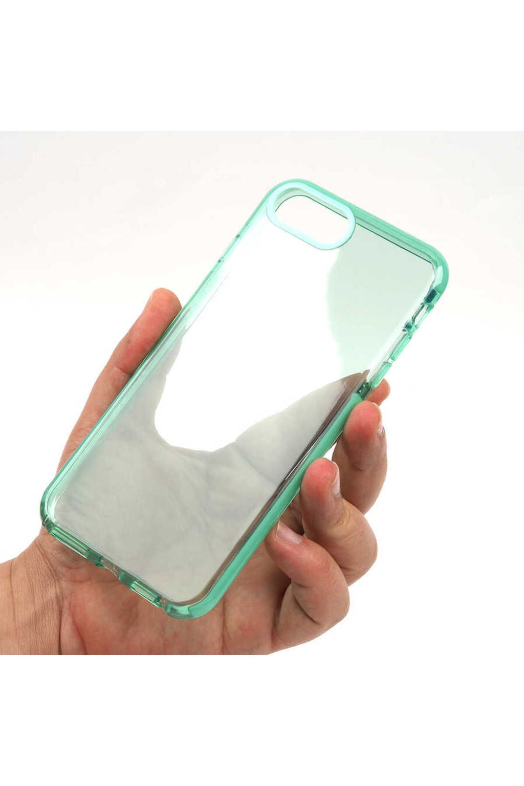 iPhone 8 Plus Kılıf Zore Punto Kapak - Turuncu