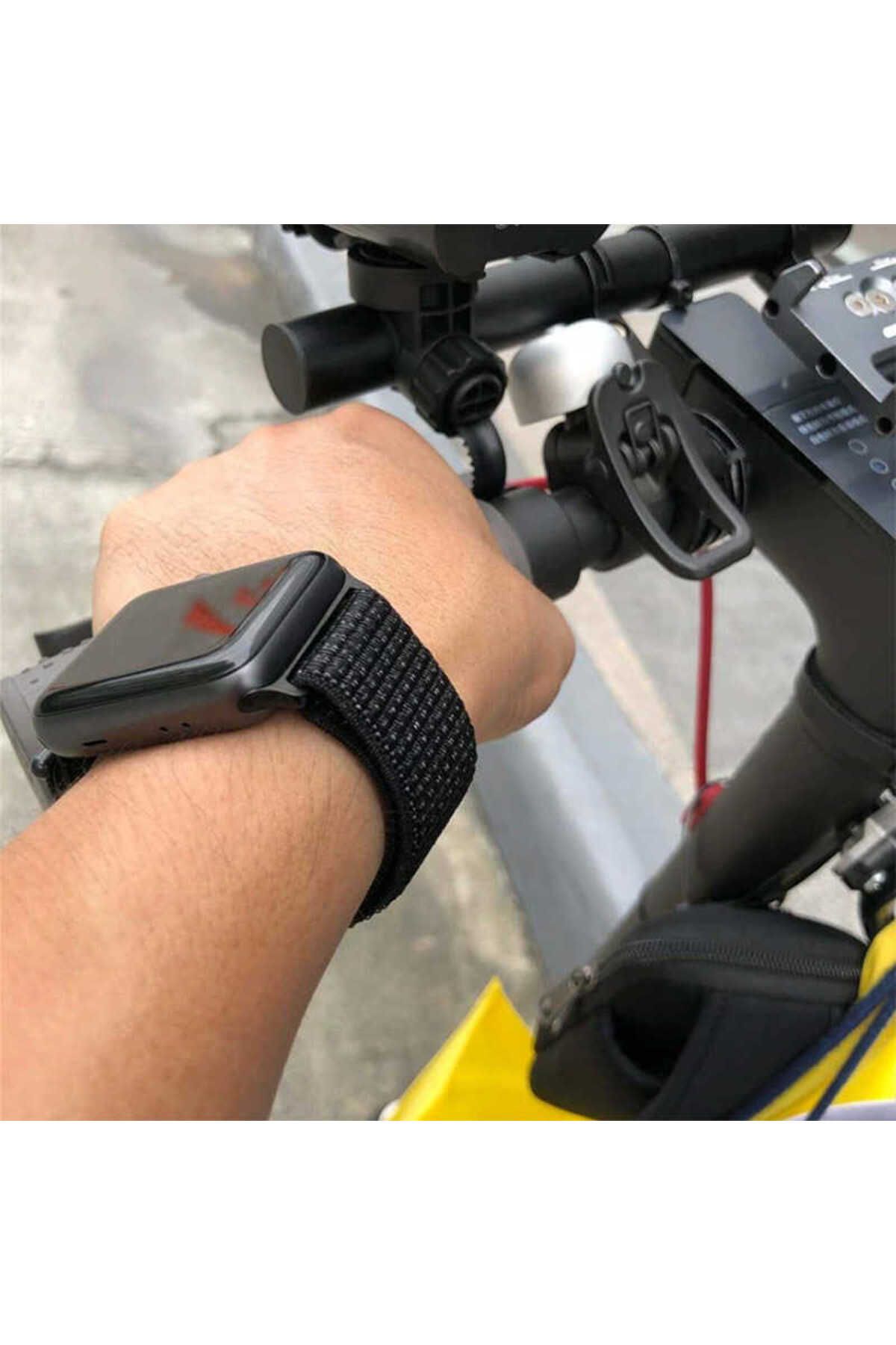 Watch Ultra 49mm Kordon Uyumlu KRD-03 Hasır Strap Kayış CLO- 24-Hisbicus