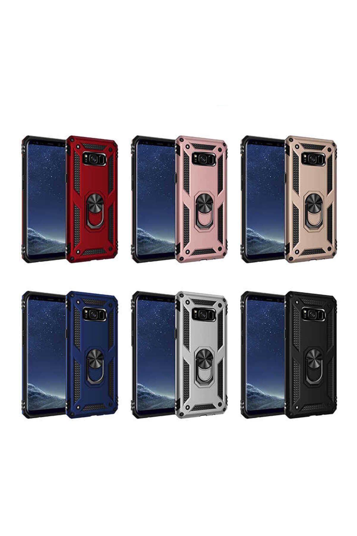 Galaxy S8 Plus Kılıf Zore Vega Kapak - Gold