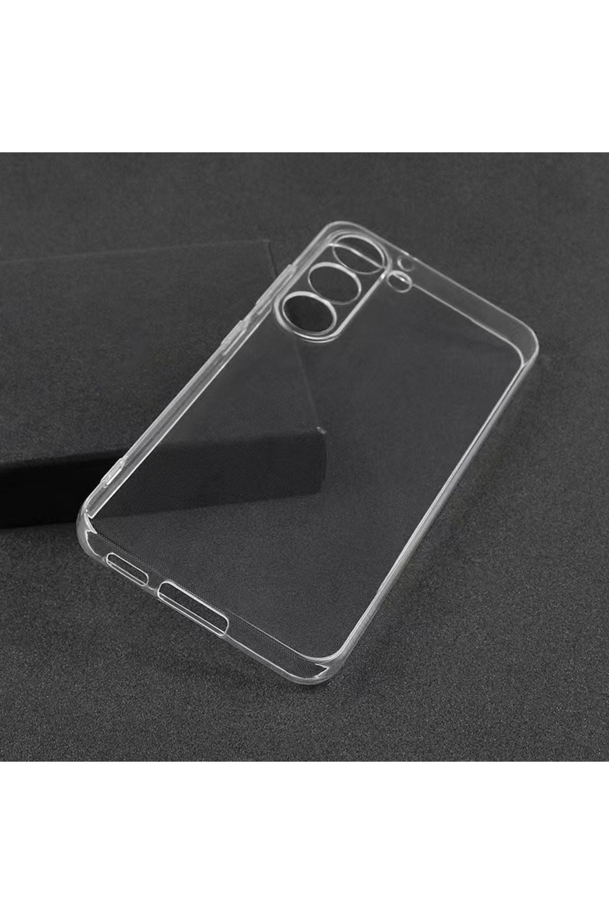 Galaxy A34 Kılıf TQR Süper Silikon Kapak - Renksiz