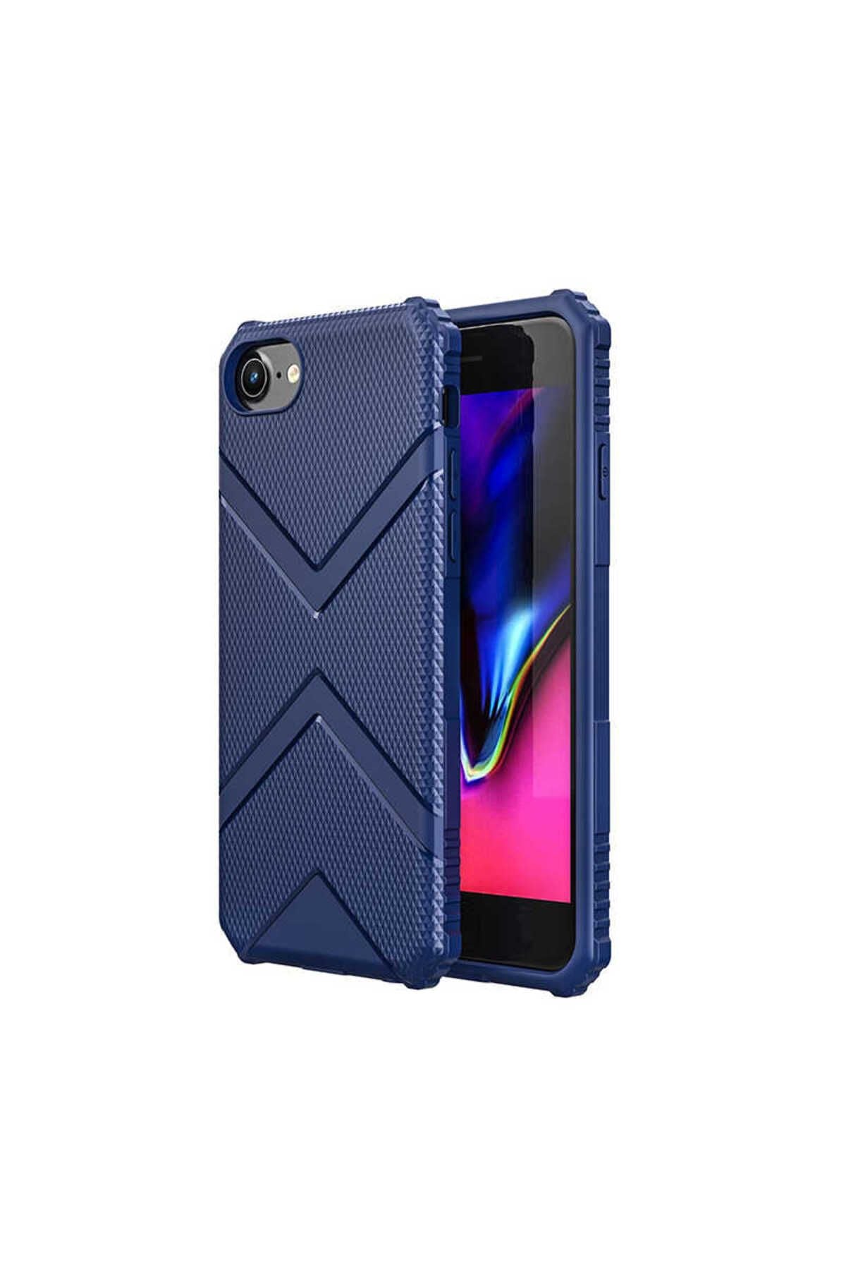 iPhone SE 2022 Uyumlu GLLP Hank Silikon-Lacivert