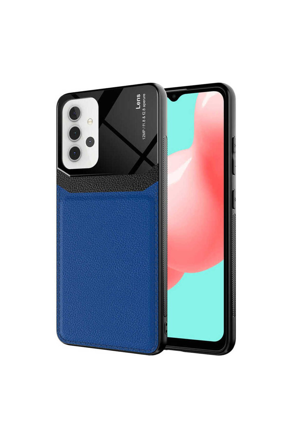 Galaxy A32 4G Kılıf Zore Emiks Kapak - Lacivert