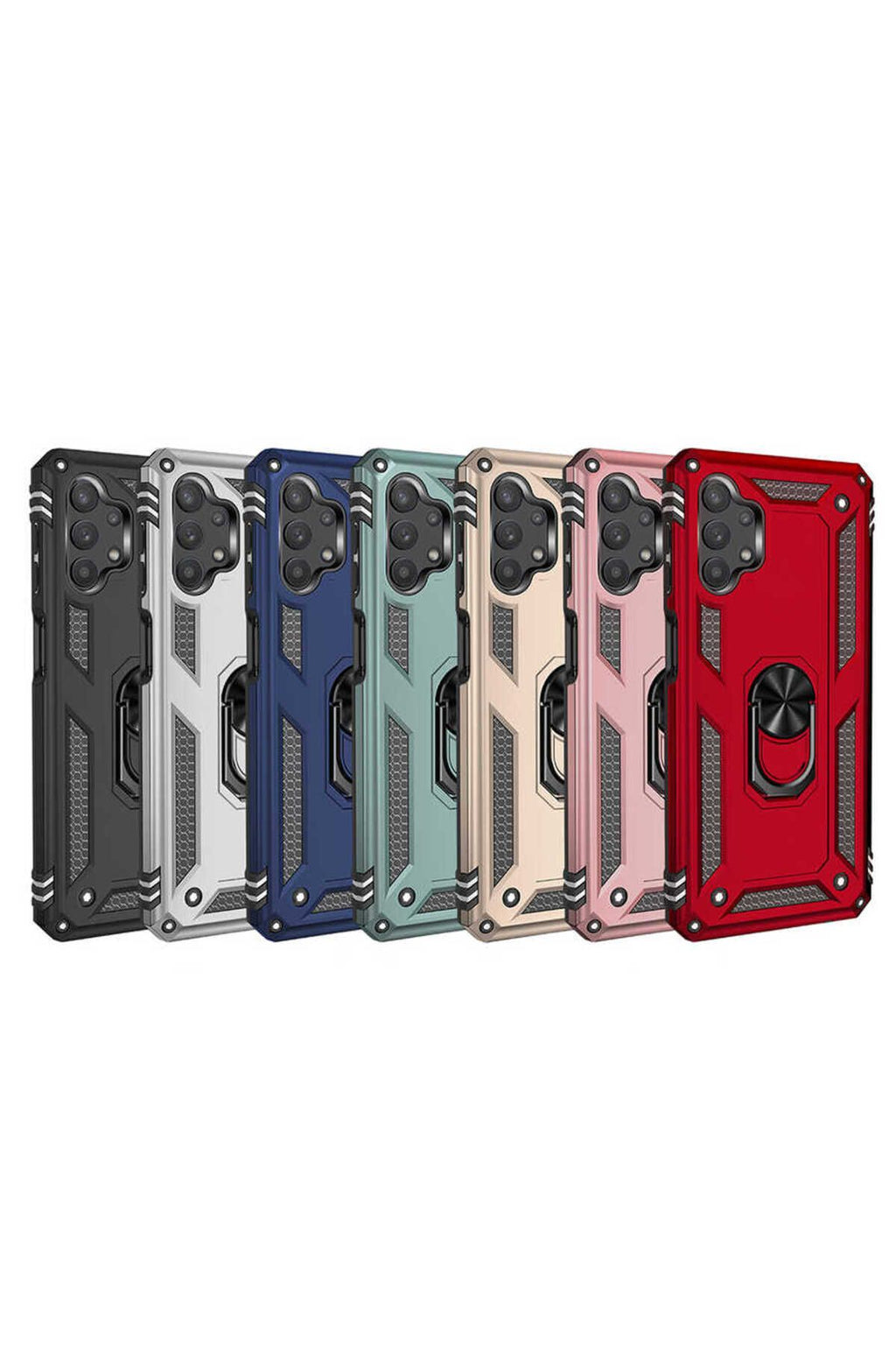 Galaxy A23 Kılıf Zore Vega Kapak - Gri