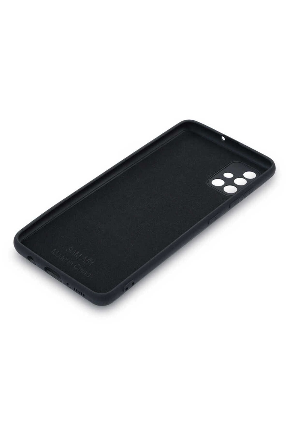 Galaxy A51 Kılıf Zore Mara Lansman Kapak-Lacivert