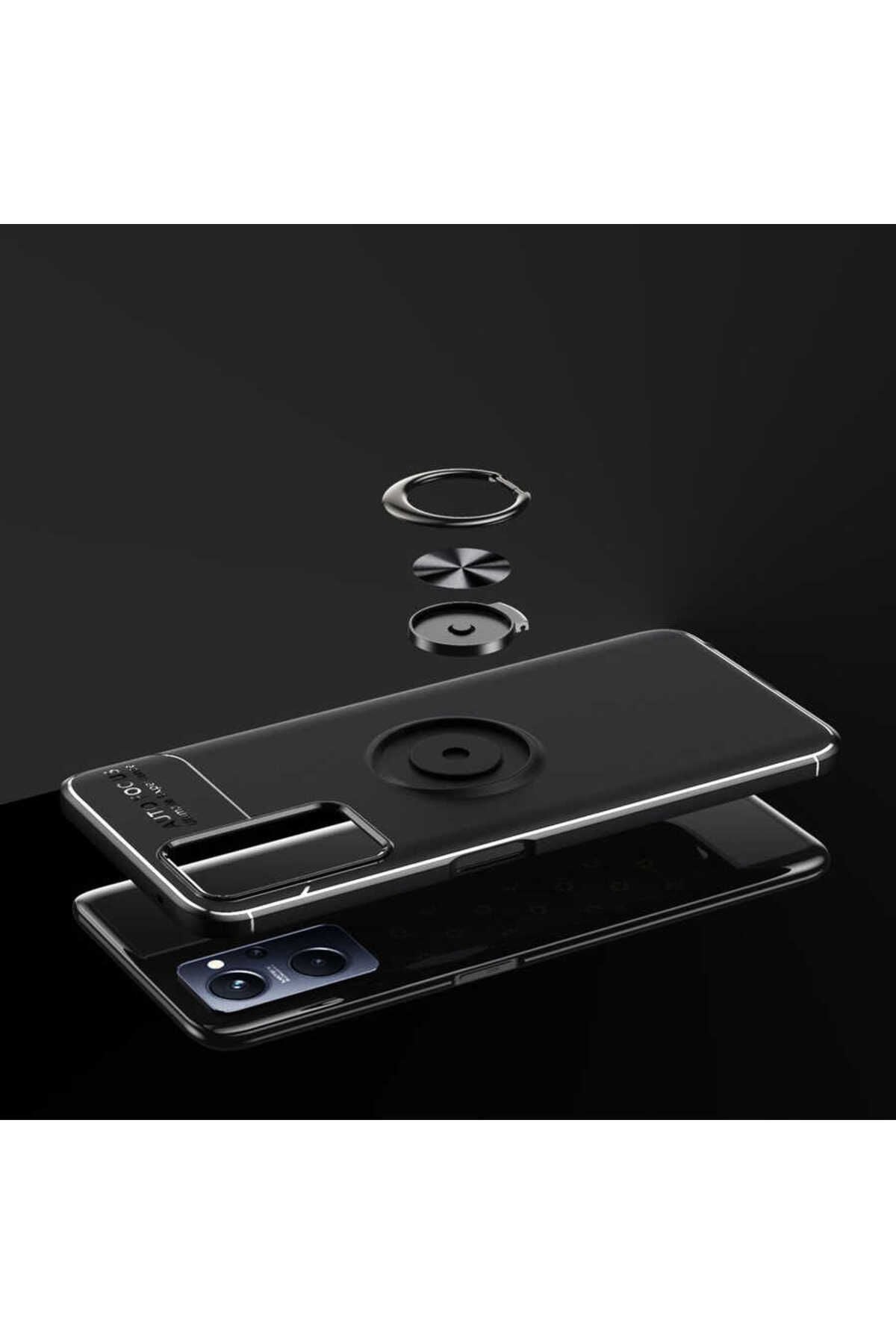 A96 4G Kılıf Zore Ravel Silikon Kapak - Kırmızı