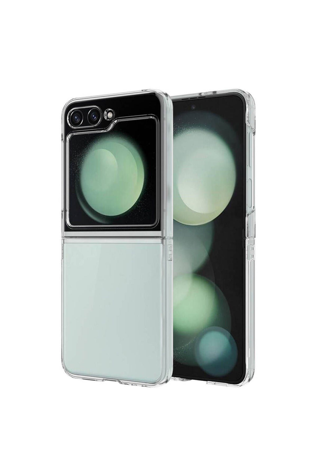 Galaxy Z Flip 5 Uyumlu Zore Droga Kılıf-Renksiz