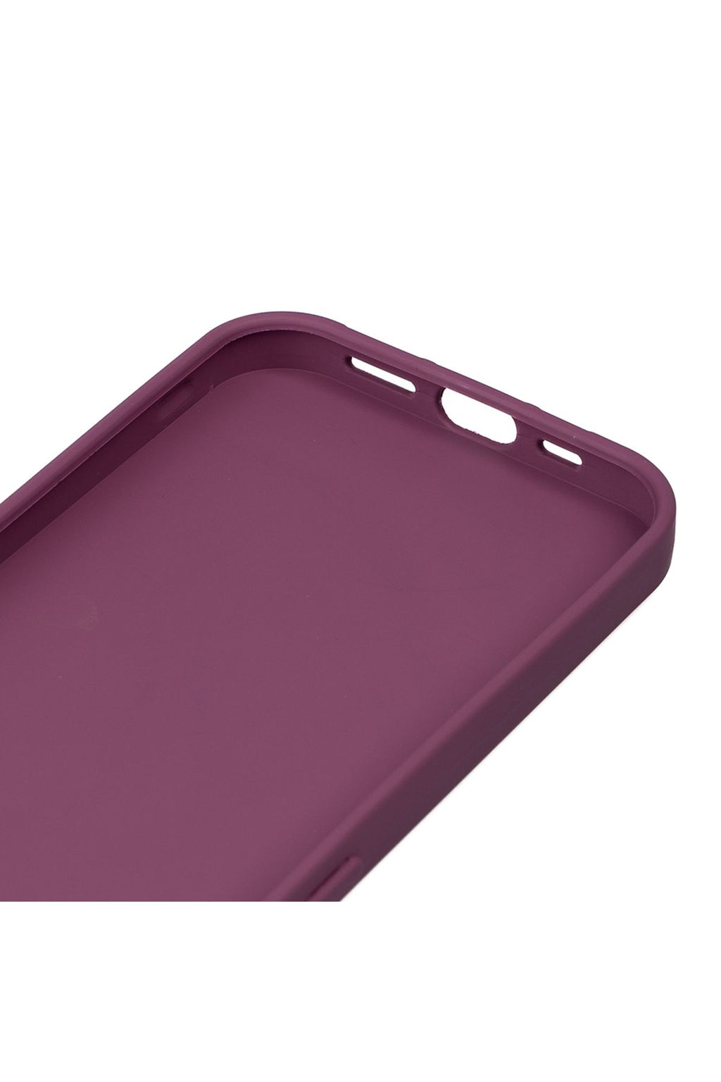 iPhone 15 Plus Uyumlu Kılıf Zore Biye Silikon-Mor