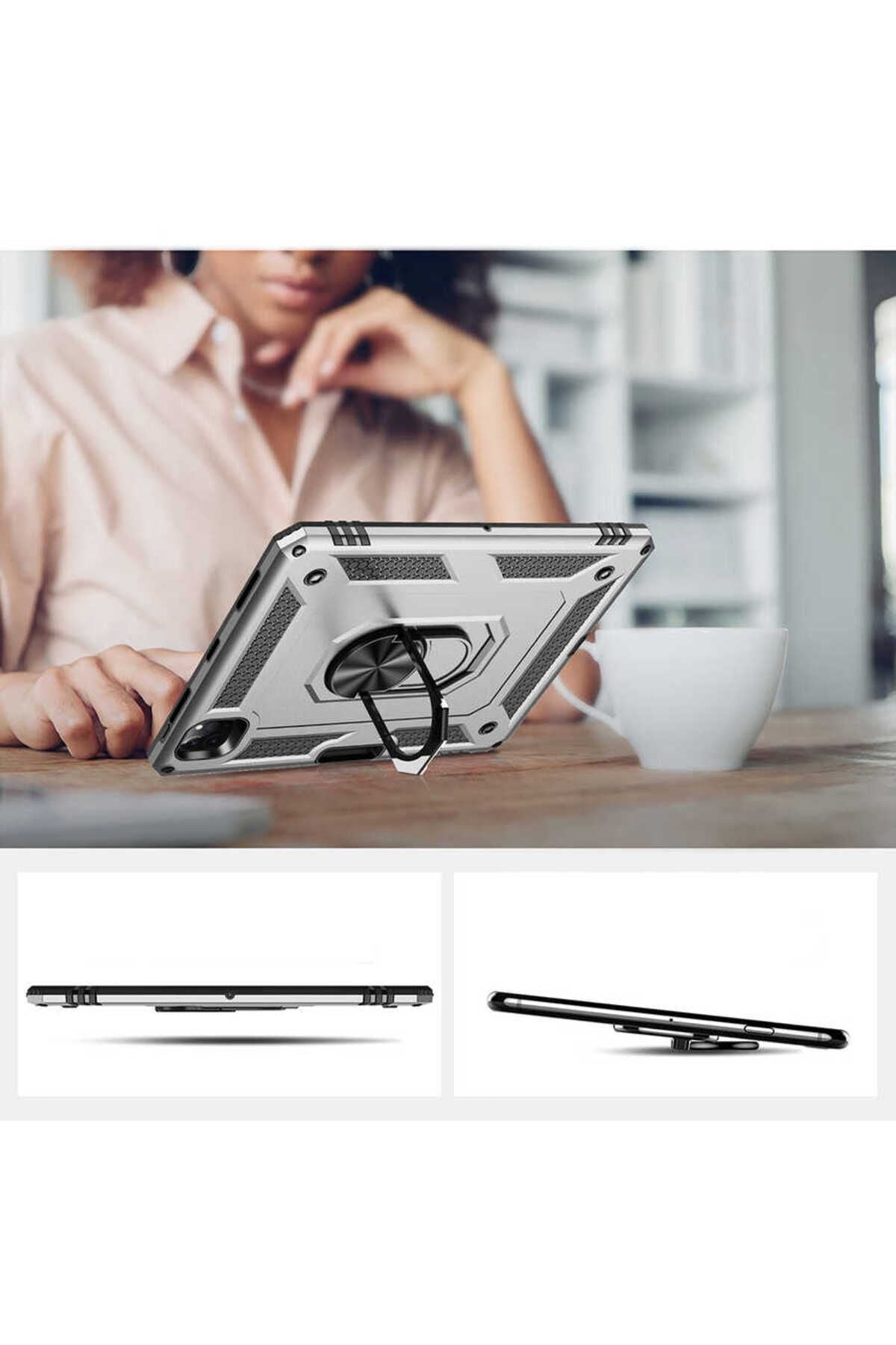 iPad Pro 3. nesil 11 inç - Uyumlu Uyumlu Zore Tablet Vega Kapak-Mavi