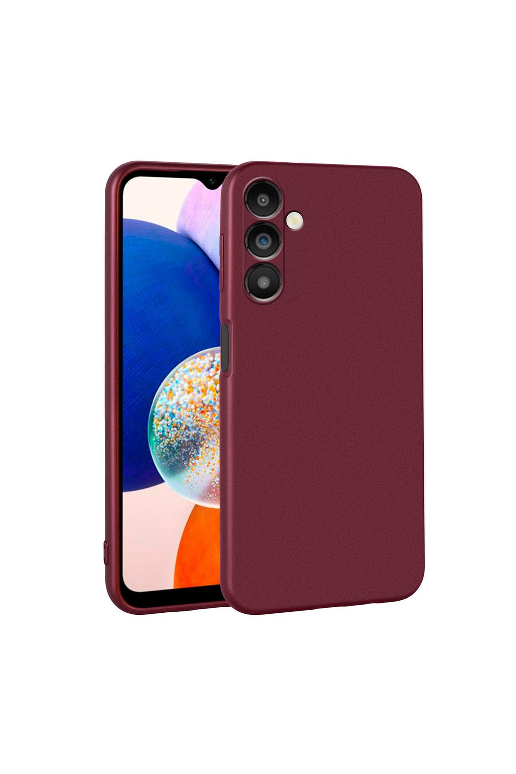 Galaxy A14 Kılıf GLLP Premier Silikon Kapak - Mürdüm