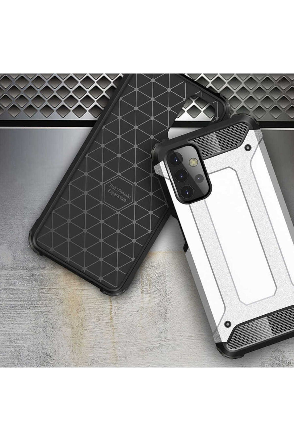 Galaxy A23 Kılıf AKAV Crash Silikon Kapak - Rose Gold