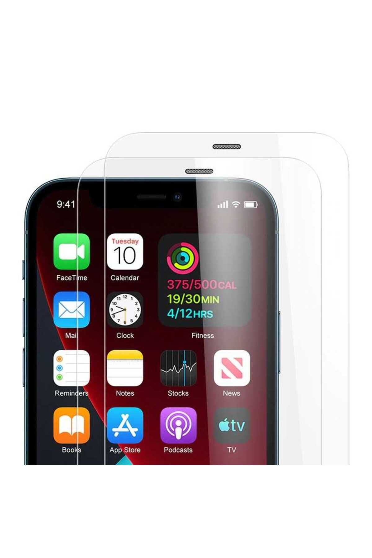 iPhone 12 Uyumlu Zore Vox Glass Temperli Ekran Koruyucu