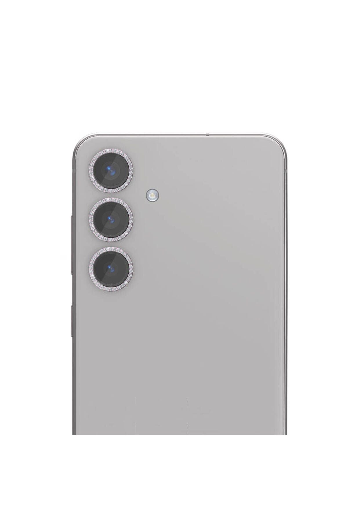Galaxy S24 Zore Diamondd Kamera Lens Koruyucu Cam Filmi-Sarı