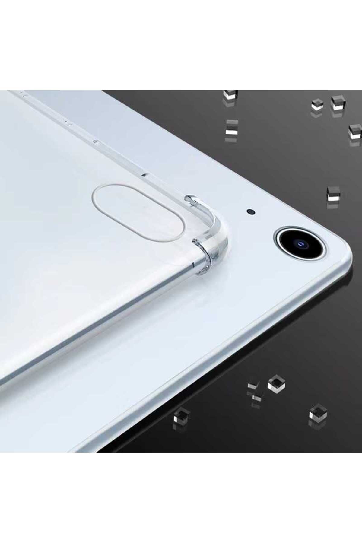 iPad 10.9 2022 (10.Nesil) - Uyumlu Uyumlu Zore Tablet Nitro Anti Shock Silikon Kapak-Renksiz