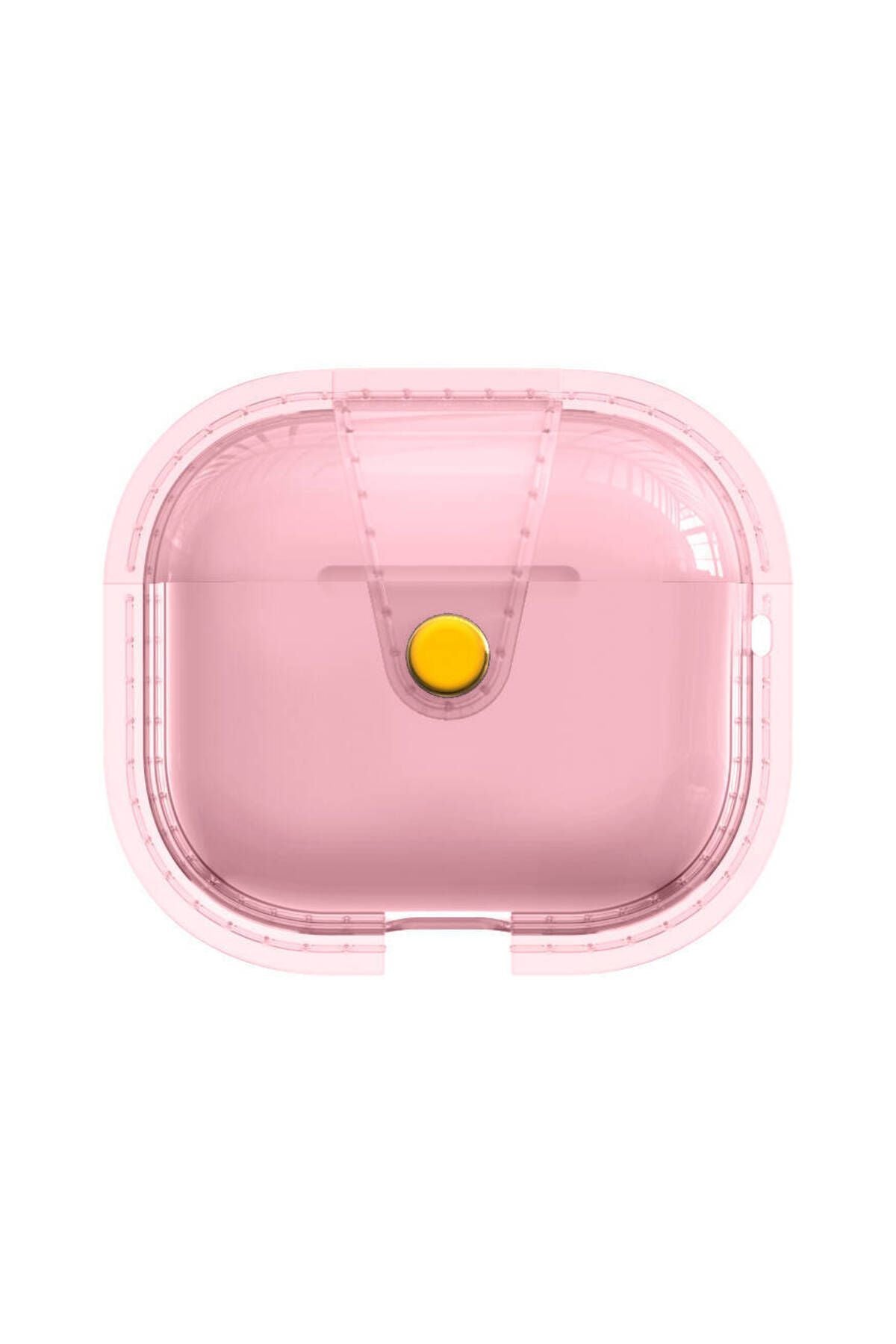 Air-Pods 3. Nesil Zore Airbag 33 Darbelere Karşı Dayanıklı Magnetik Kılıf-Şeffaf