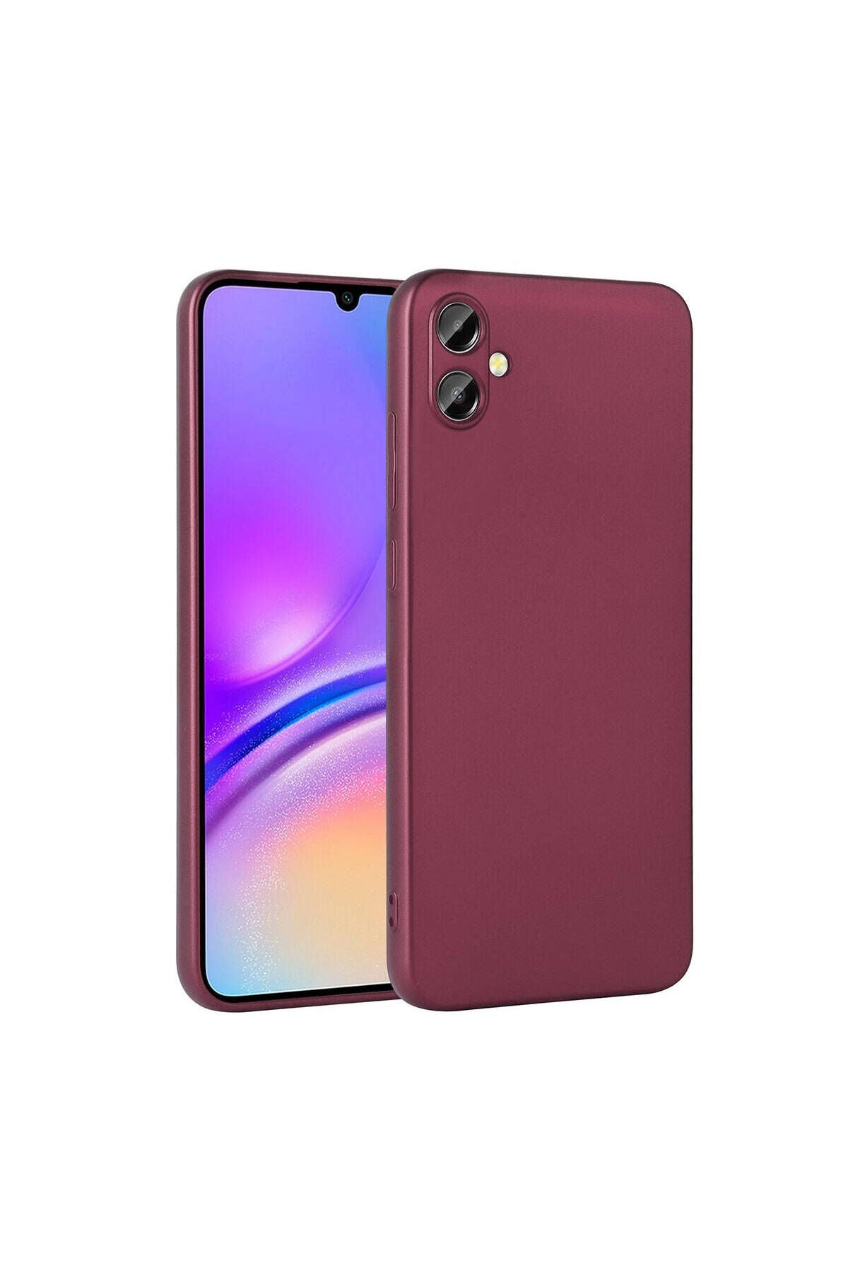 Galaxy A05 Uyumlu Zore Premier Silikon Kapak-Mürdüm