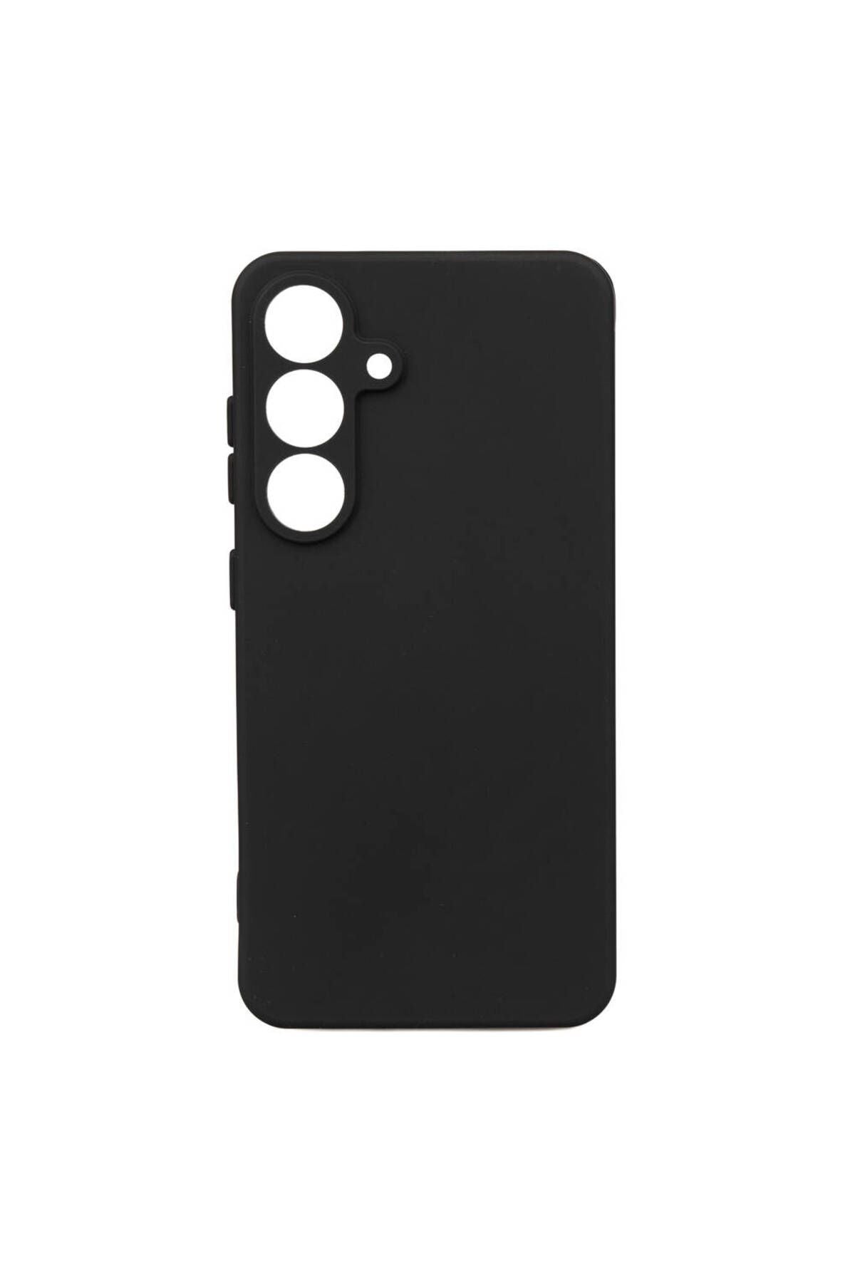 Galaxy S25 Kılıf Zore Biye Silikon - Siyah