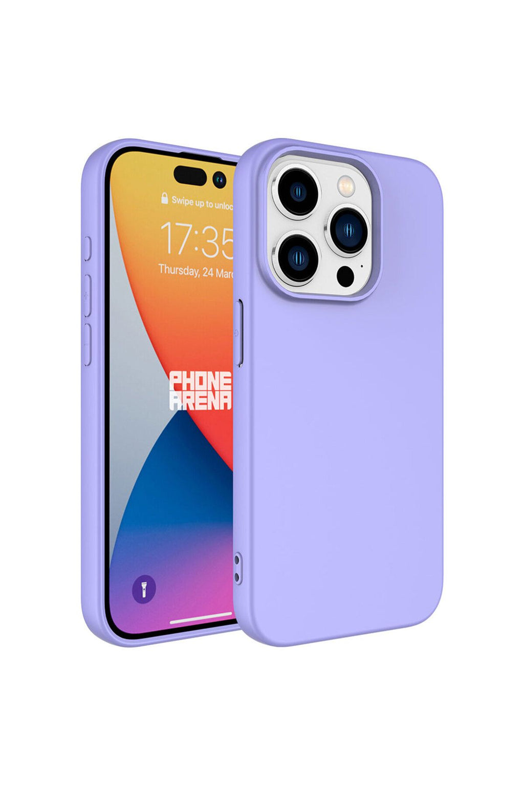 iPhone 15 Pro Uyumlu Zore LSR Lansman Kılıf-Lila