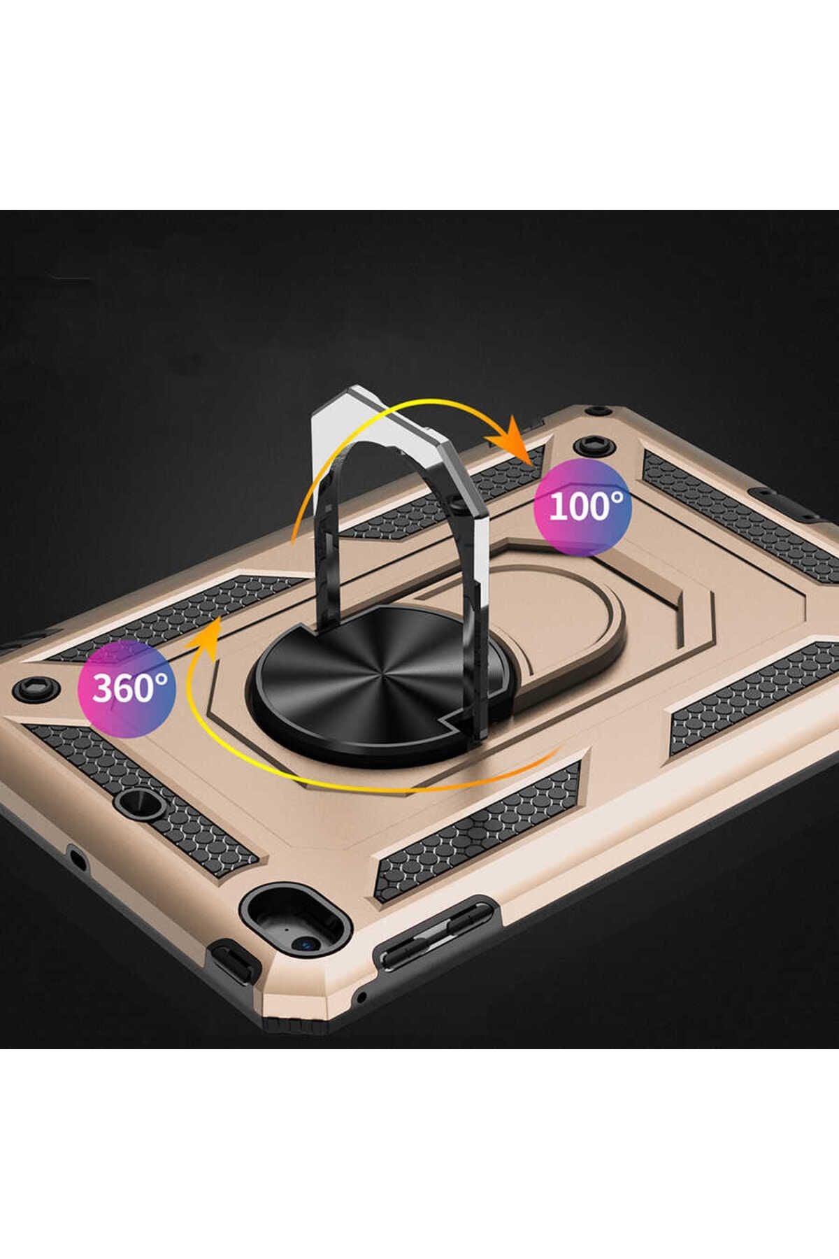 iPad Mini 5. Nesil - Uyumlu Uyumlu Zore Tablet Vega Kapak-Siyah