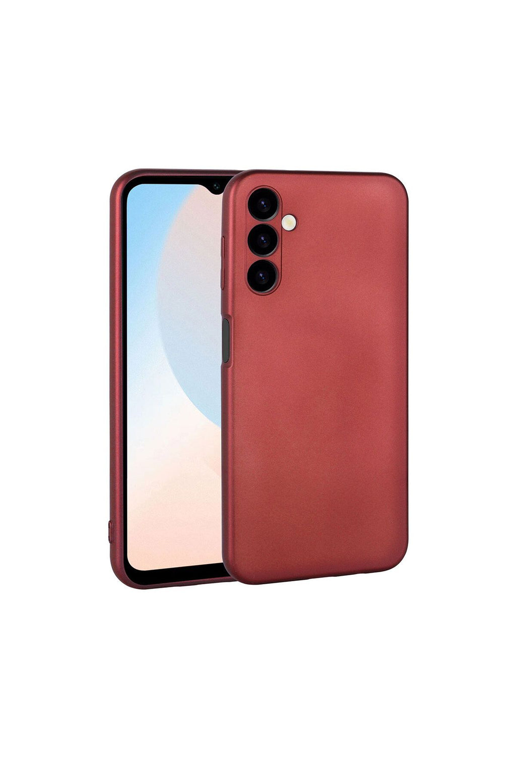 Galaxy A24 Kılıf Zore Premier Silikon Kapak - Kırmızı