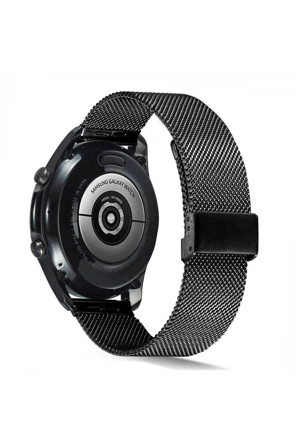 Galaxy Watch 46mm Uyumlu KRD-45 22mm Metal Zore Kordon-Gümüş