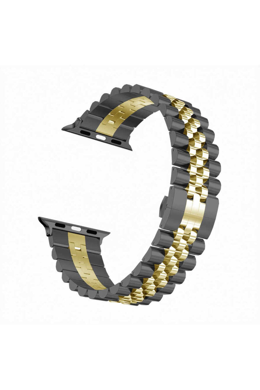 Watch Ultra 49mm Kordon Uyumlu KRD-36 Metal Strap Kayış CLO- Gümüş