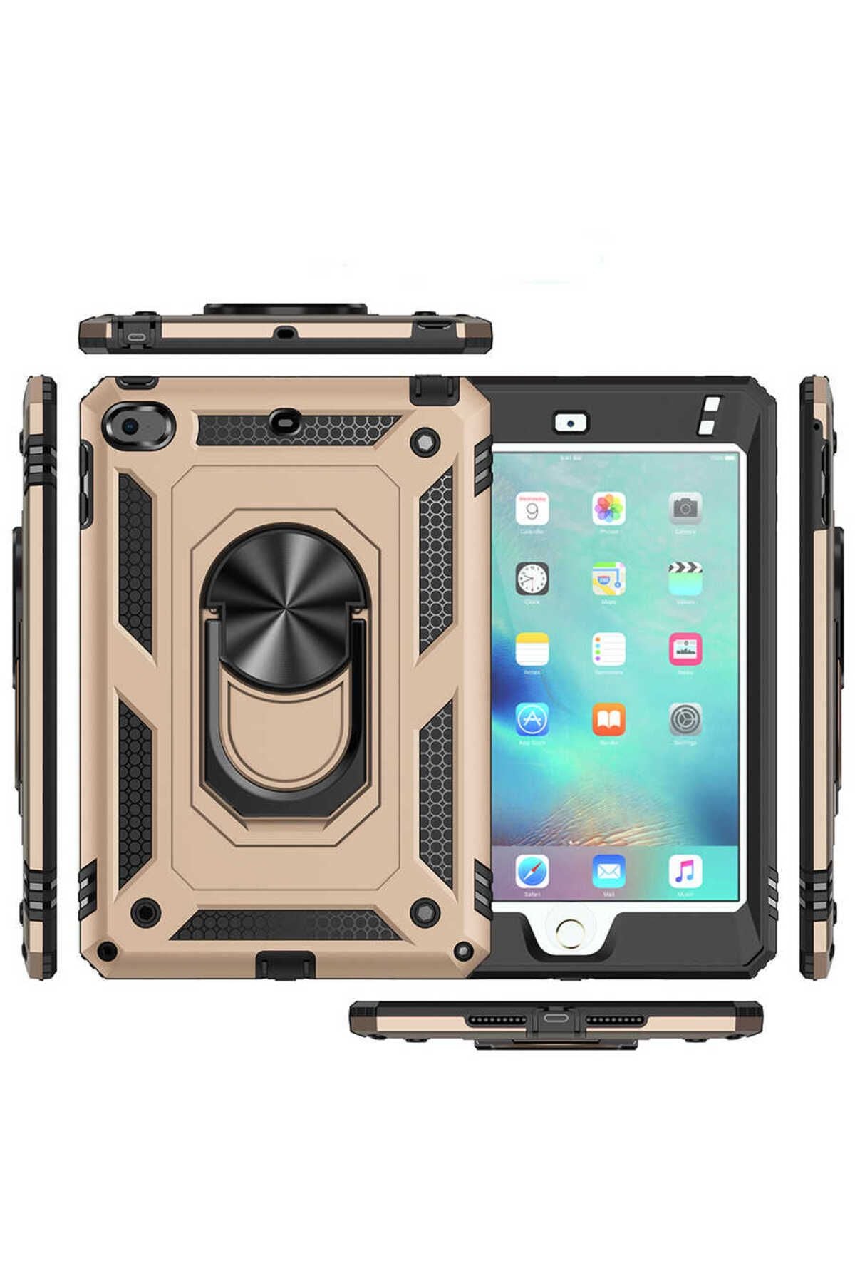 iPad Mini 5. Nesil - Uyumlu Uyumlu Zore Tablet Vega Kapak-Siyah
