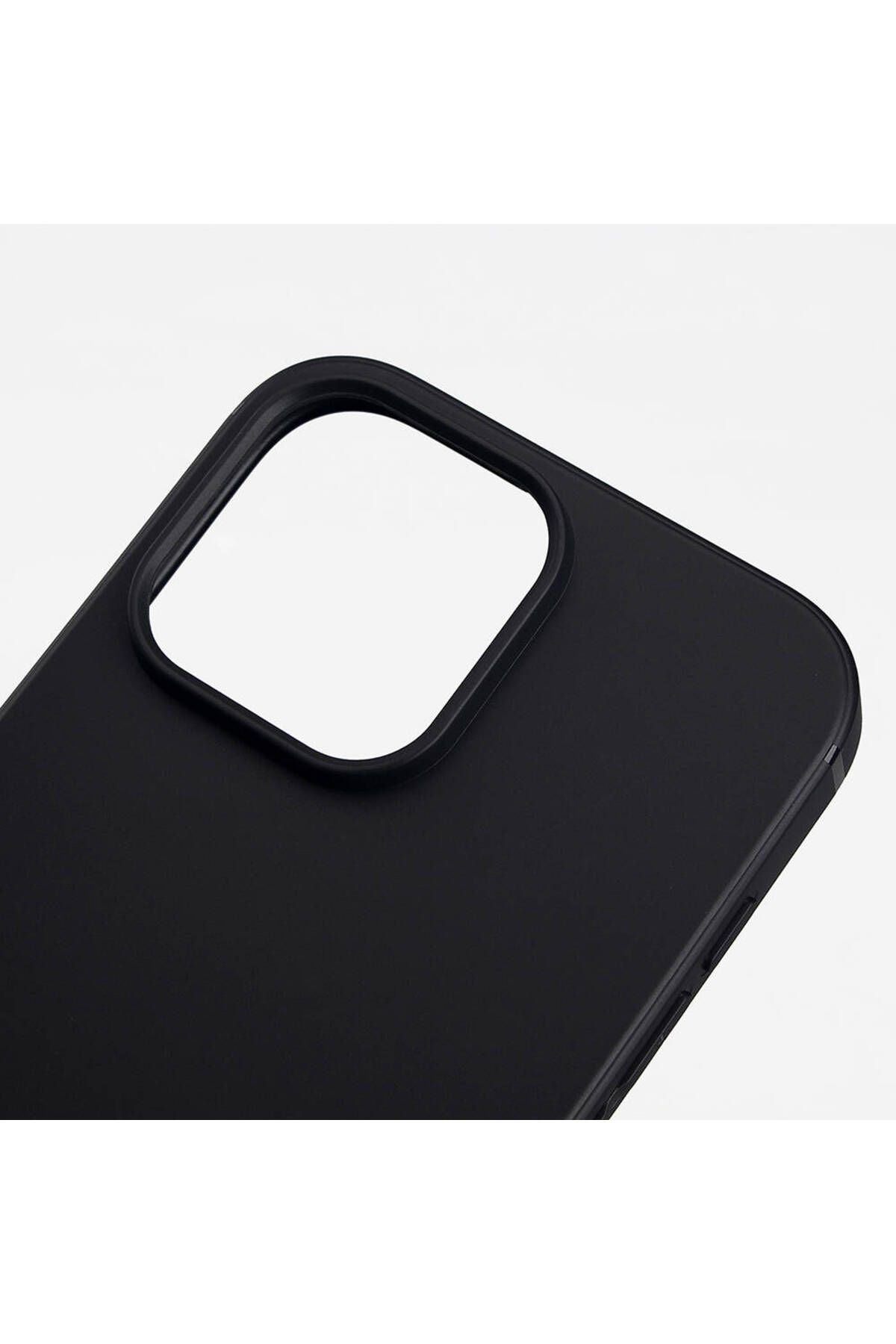 iPhone 16 Pro Kılıf Zore İmax Silikon - Siyah