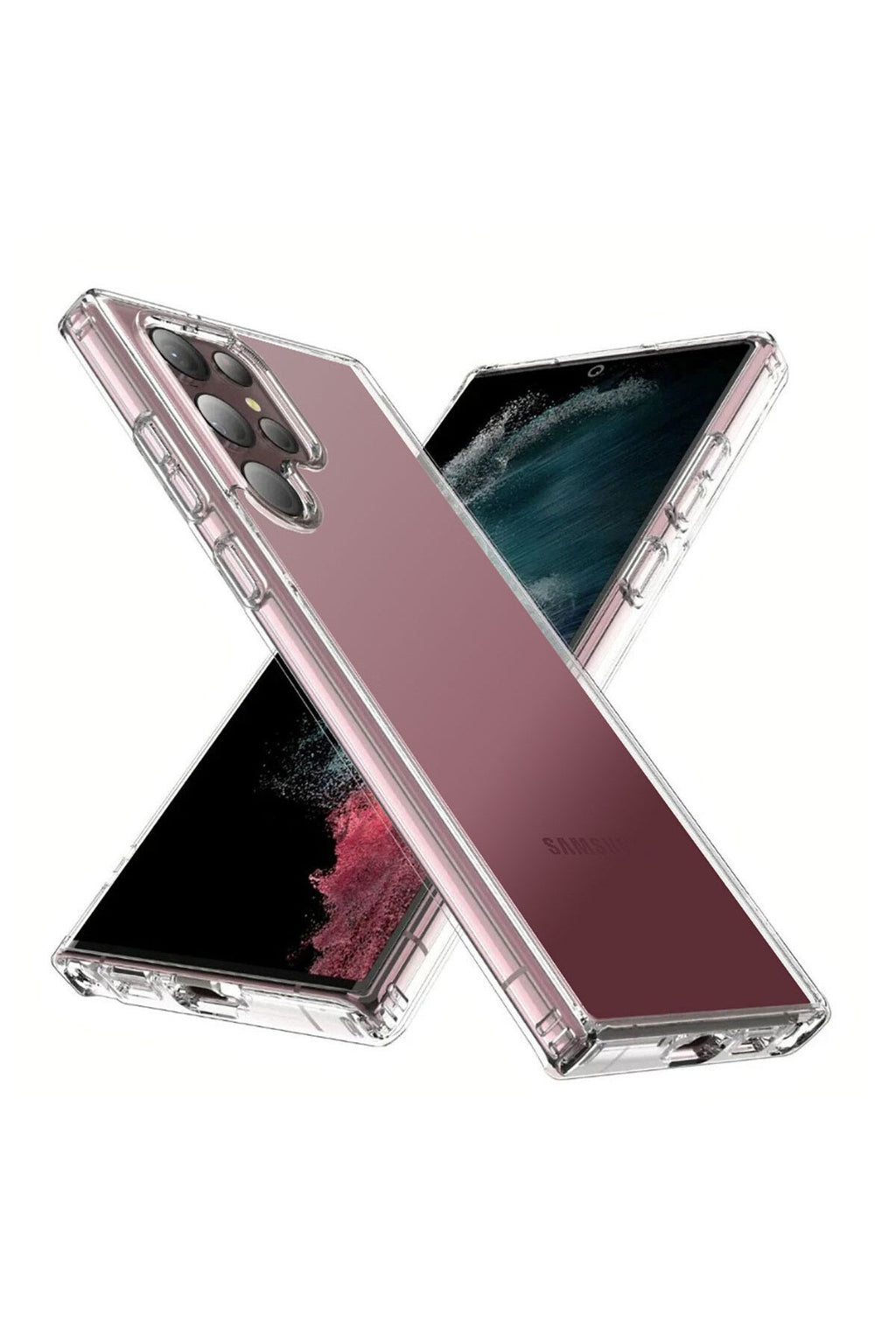 Galaxy S23 Ultra Uyumlu Zore 2mm Anti Shock Silikon-Renksiz