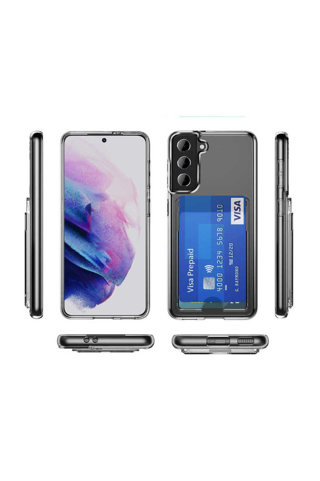 Galaxy S23 Plus Uyumlu AKAV NSM-a Kılıf-Renksiz