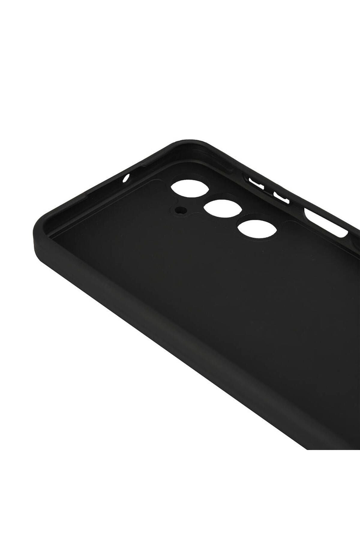 Galaxy A16 Kılıf Zore Biye Silikon - Siyah