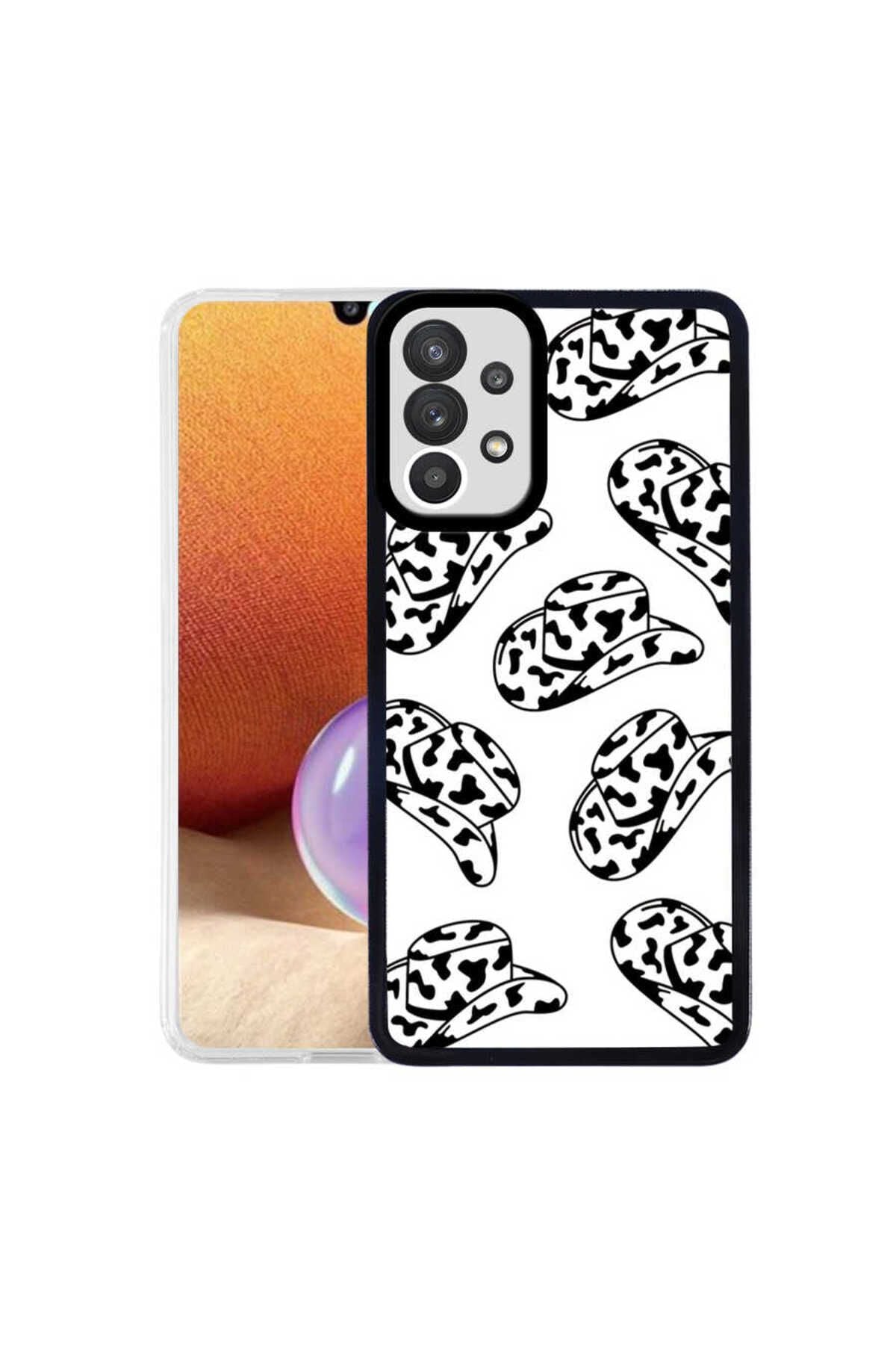 Galaxy A32 4G Uyumlu Kılıf RNTC M-Fit Desenli Kapak - Hat No5