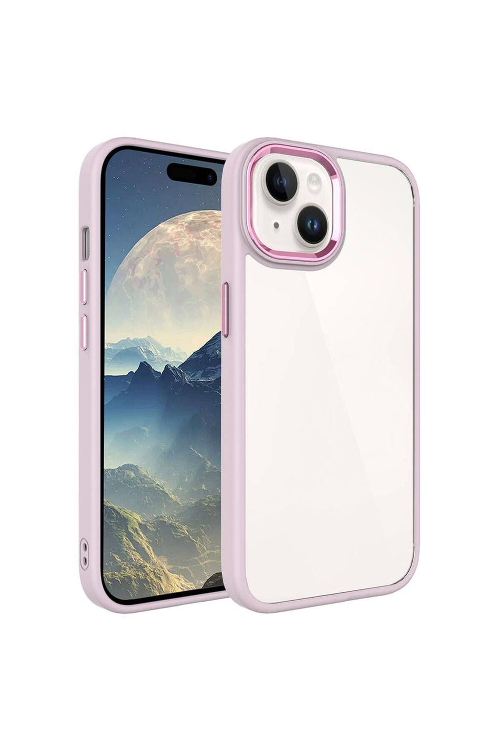 iPhone 15 Uyumlu Zore Krom Kılıf-Lacivert