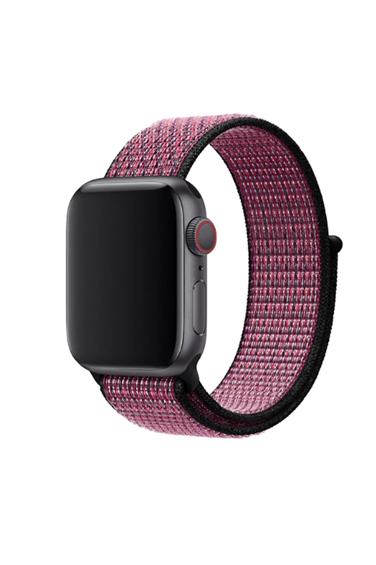 Watch Ultra 49mm Kordon Uyumlu KRD-03 Hasır Strap Kayış CLO- 24-Hisbicus