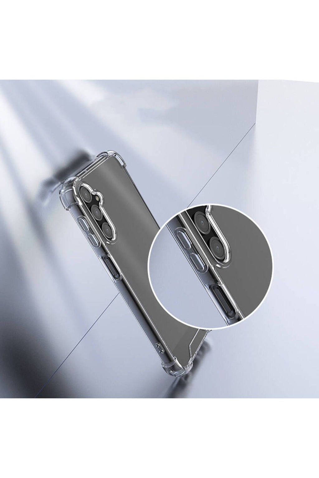 Galaxy S24 Kılıf Zore Nitro Anti Shock Silikon - Renksiz