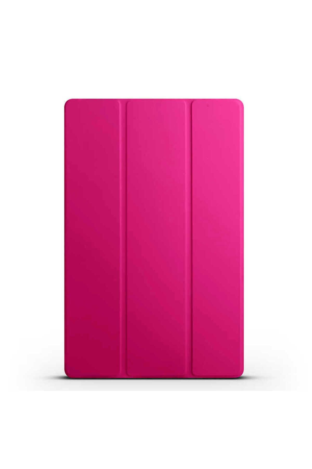 Galaxy Tab S8 Ultra SM-X900  Uyumlu Zore Smart Cover Standlı 1-1 Kılıf-Siyah