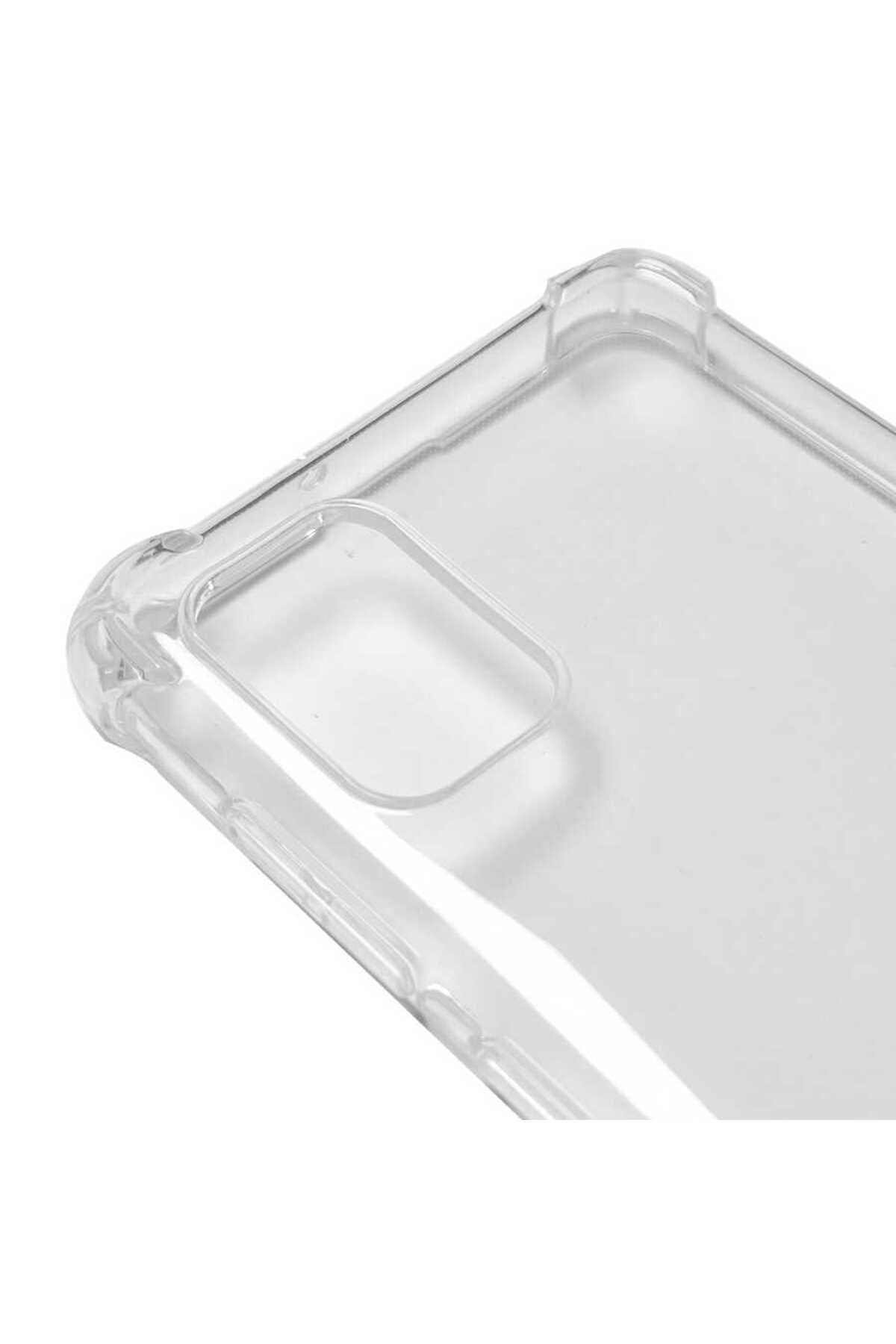 Galaxy A31 Kılıf Zore Kamera Korumalı Nitro Anti Shock Silikon - Renksiz