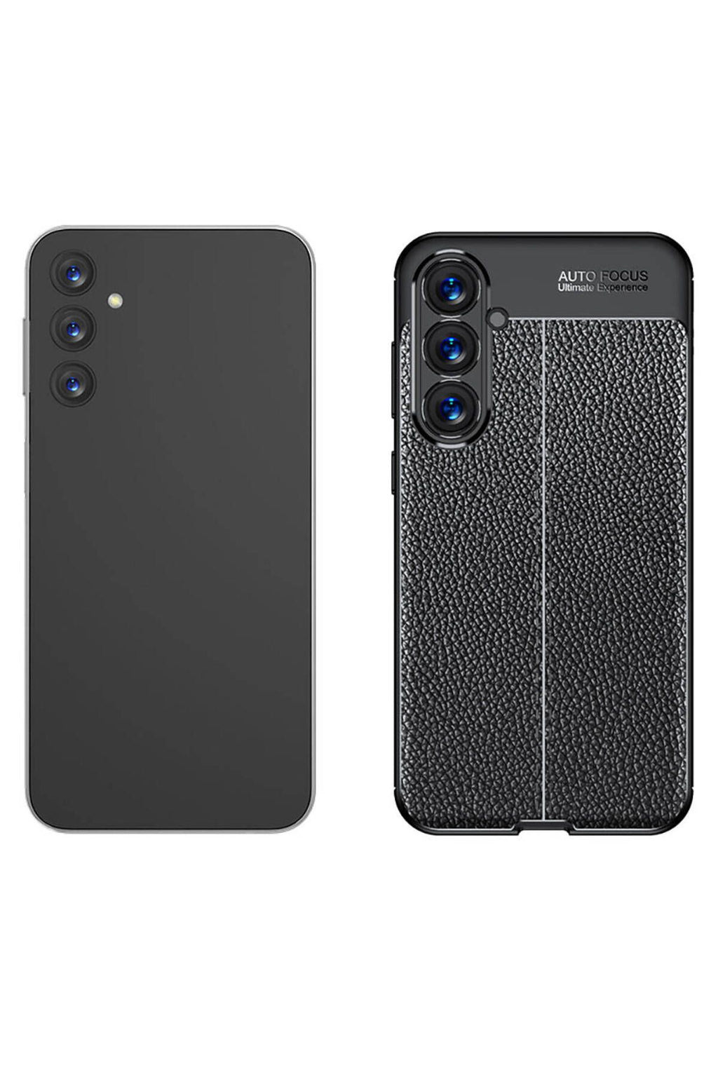 Galaxy S23 FE Uyumlu CSK Zore Niss Silikon Kılıf-Siyah