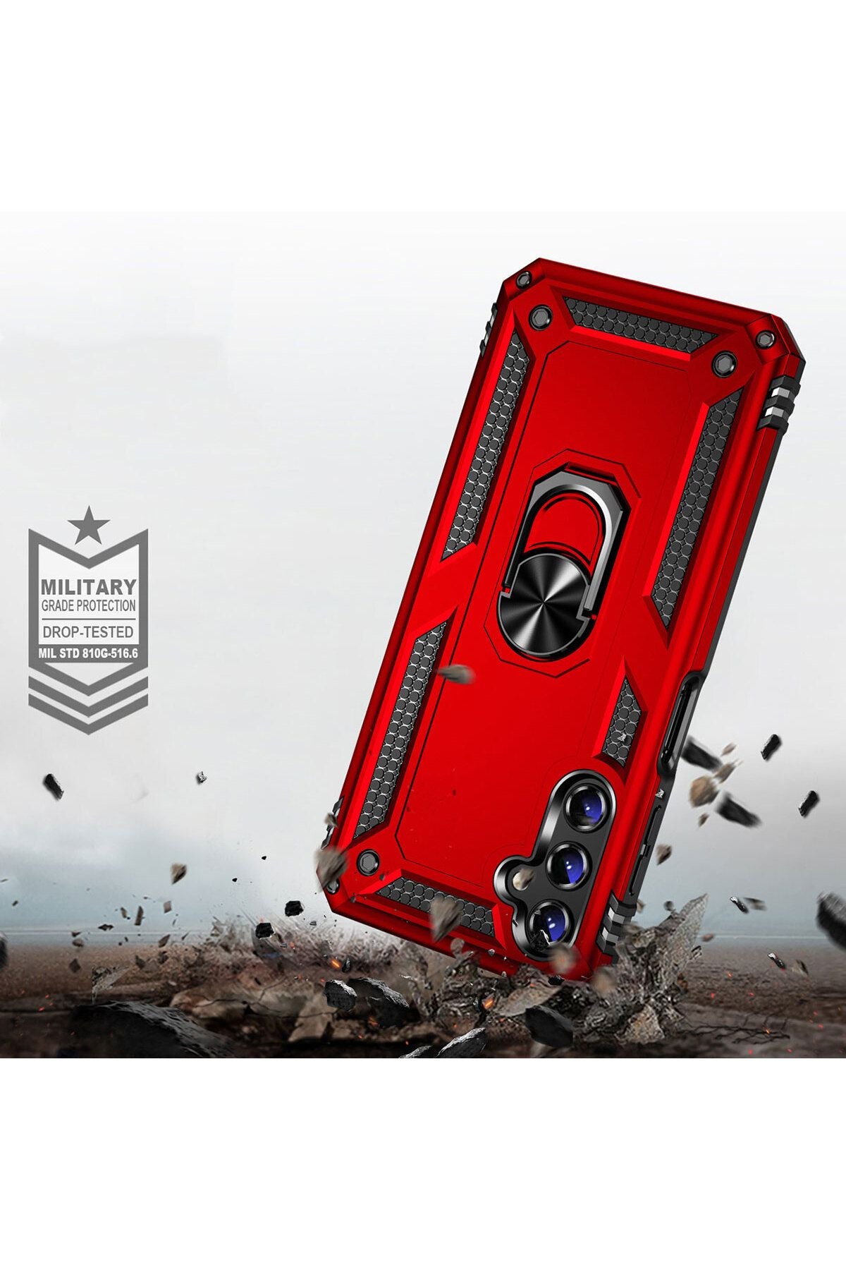 Galaxy A14 Kılıf Zore Vega Kapak - Siyah