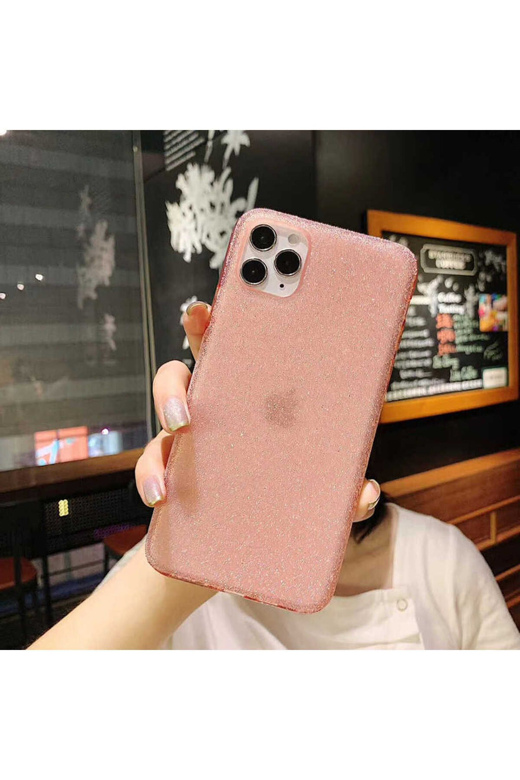 iPhone SE 2022 Uyumlu  Eni Kılıf-Pembe