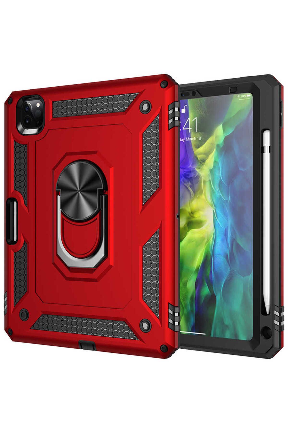 iPad Pro 3. nesil 11 inç - Uyumlu Uyumlu Zore Tablet Vega Kapak-Siyah
