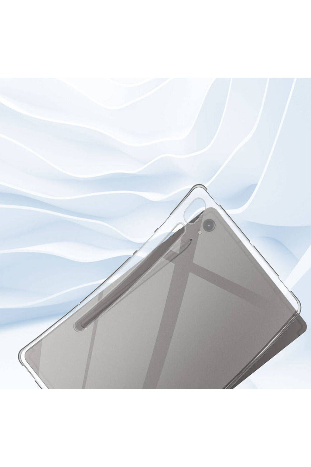 Galaxy Tab S9 Kılıf  Uyumlu Zore Tablet Süper Silikon Kapak-Renksiz