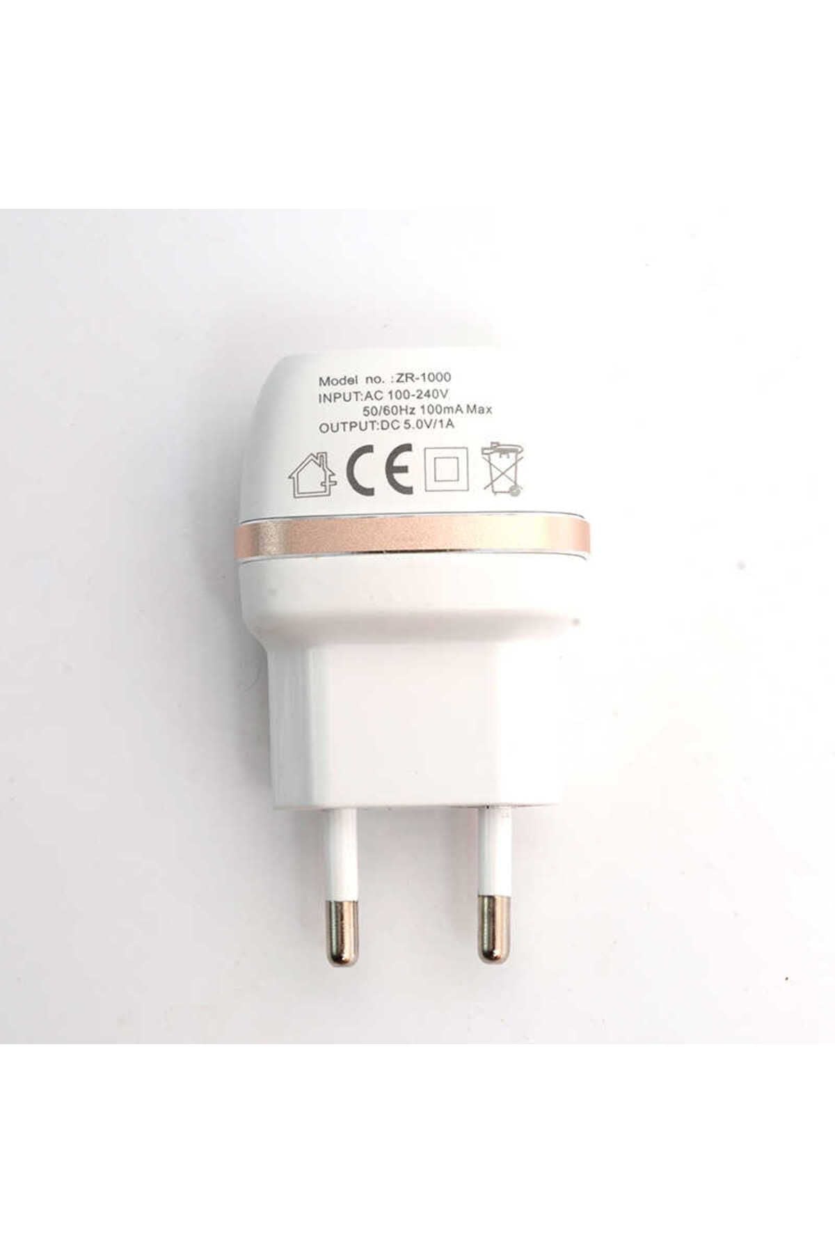 Beyaz Moment Micro Şarj Seti-Zore