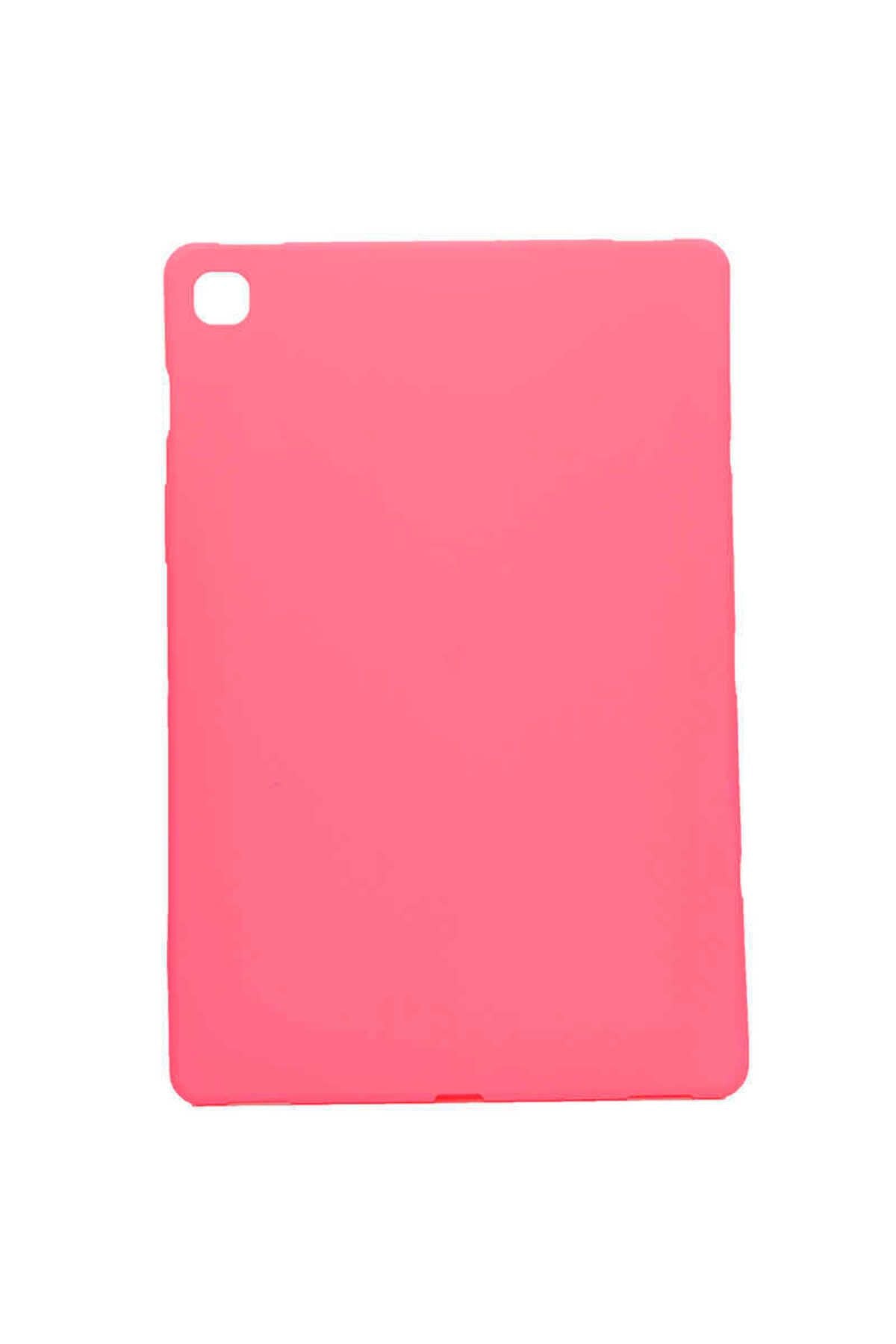 Galaxy T720 Tab S5E Kılıf  Uyumlu Zore Sky Tablet Silikon-Kırmızı