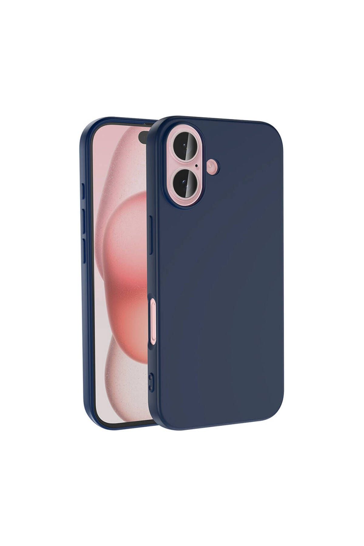 Apple iPhone 16 Plus Kılıf Zore LSR Lansman Kapak-Lacivert