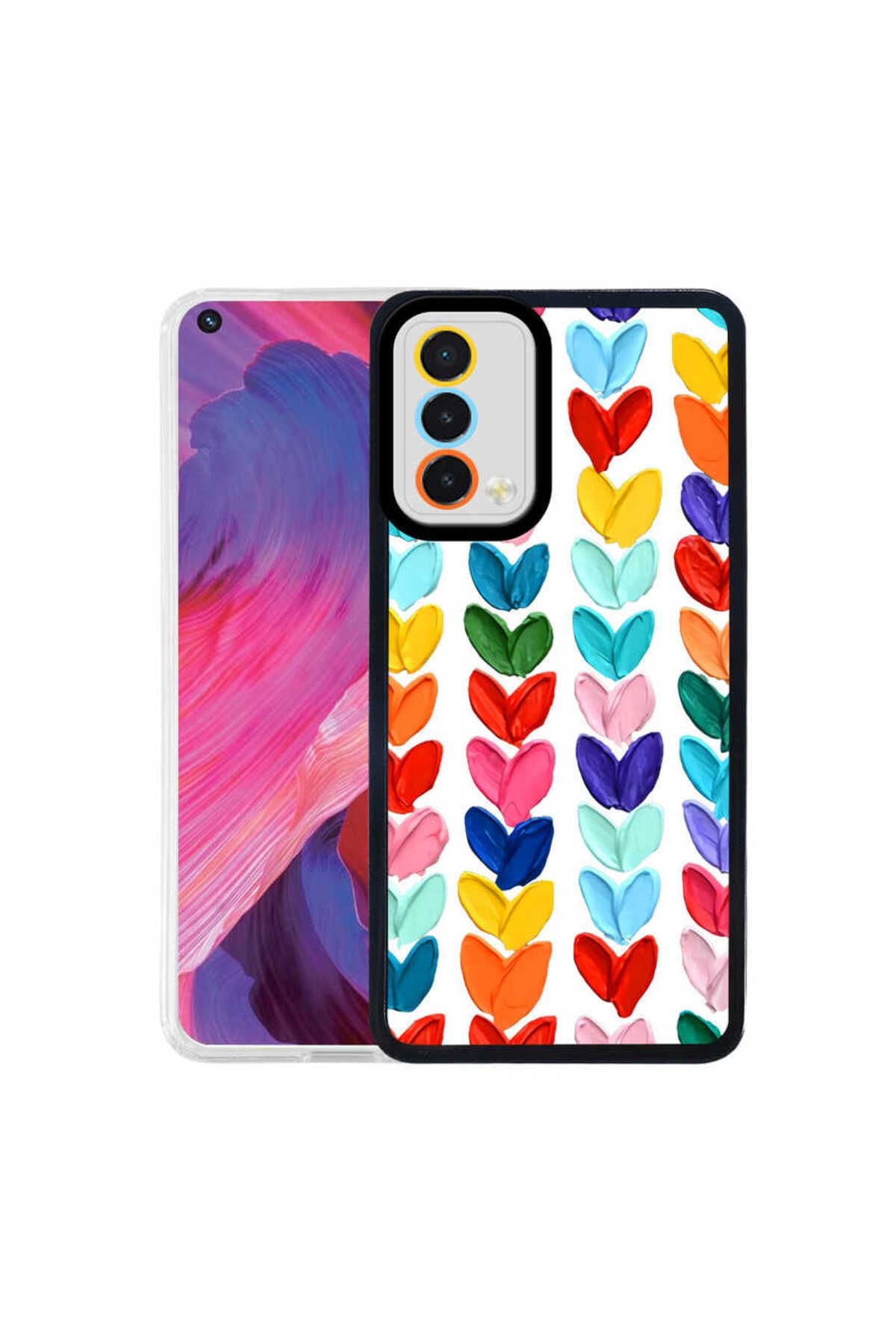 A74 4G Kılıf TKNR M-Fit Desenli Kapak - Love Story No2