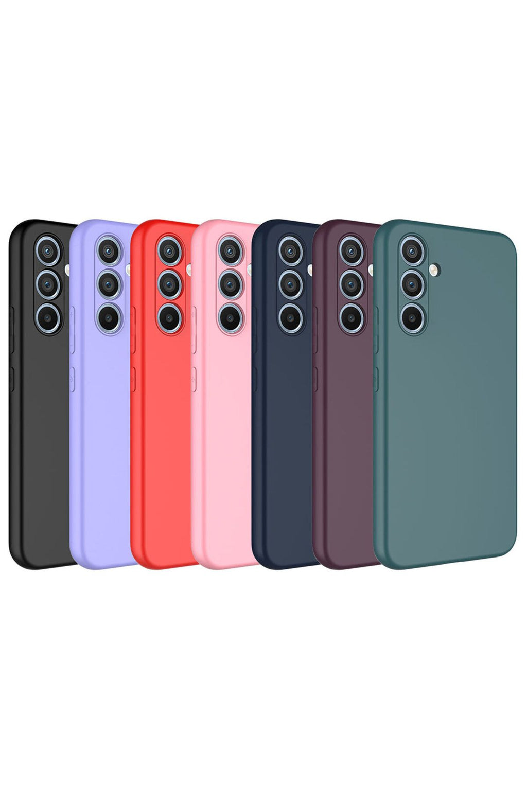 Galaxy A54 Kılıf AKAV Mara Lansman Kapak - Turuncu