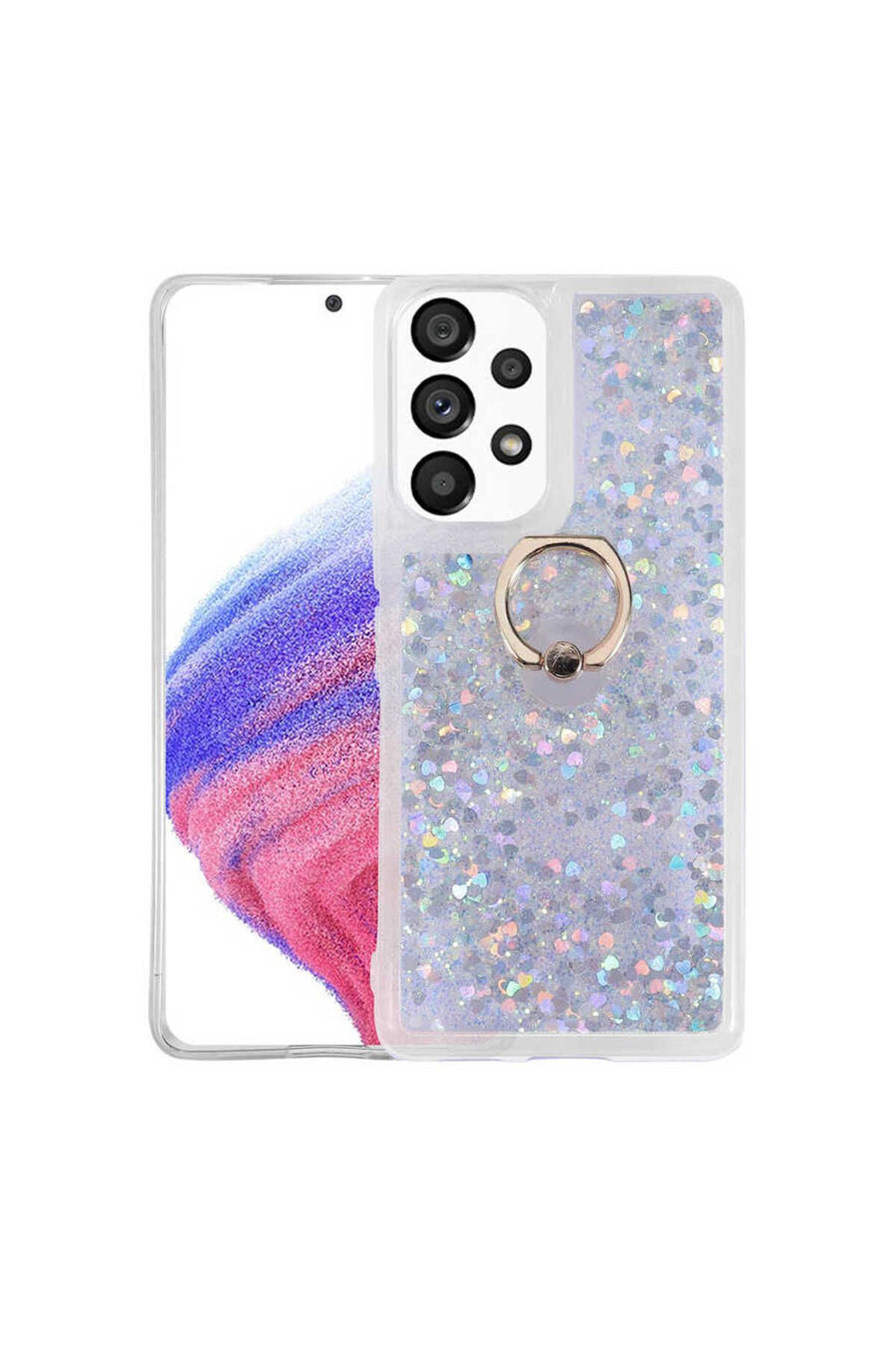 Galaxy A53 5G Kılıf Zore Milce Kapak - Gümüş