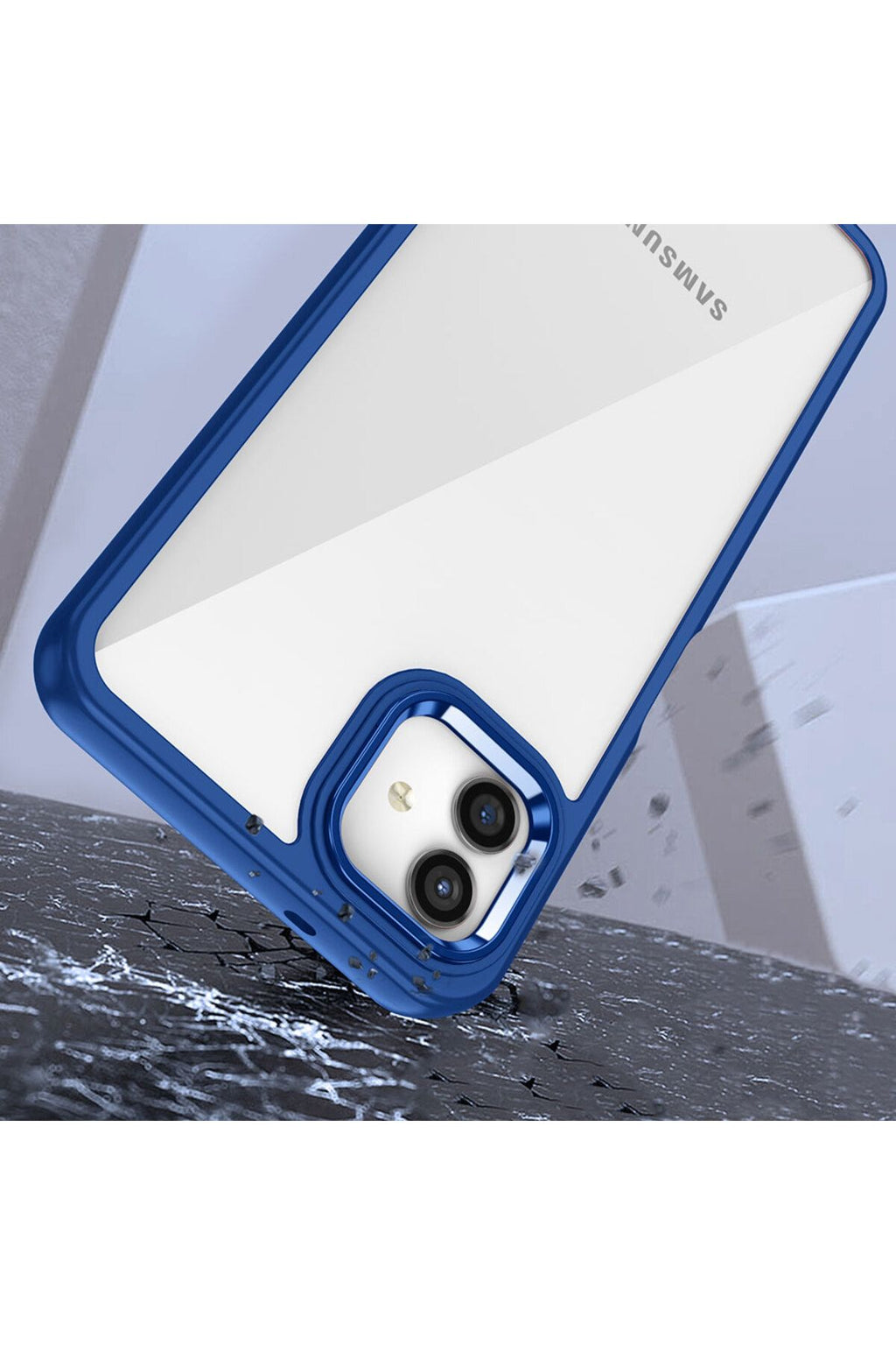 Galaxy A04 Kılıf Zore Flora Kapak - Siyah