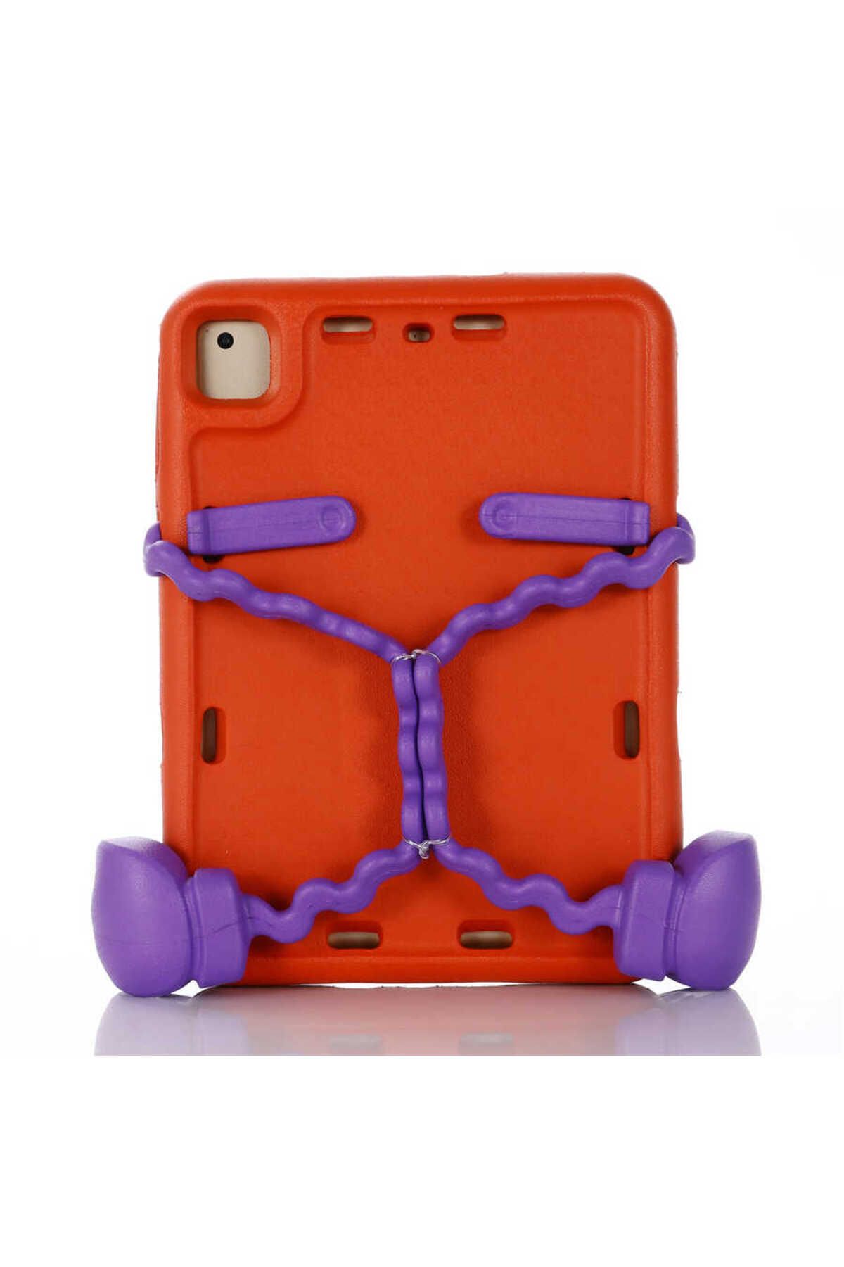 iPad 5 Air Zore Eva Boxer Tablet Silikon - Kırmızı