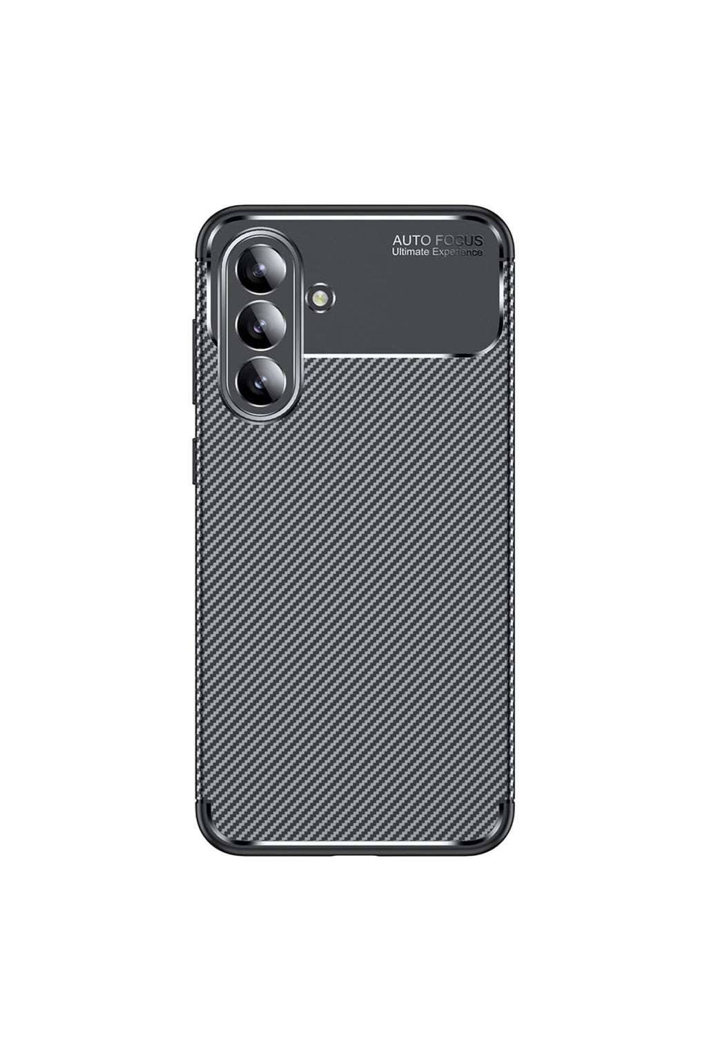 Galaxy A36 Kılıf Zore Negro Silikon Kapak - Siyah